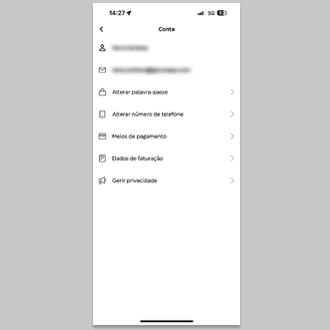 printscreen - serviço de entregas glovo online