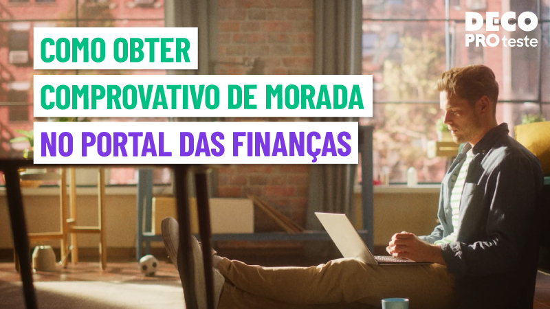 Como obter o comprovativo de morada no Portal das Finanças
