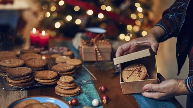 Bolos e bolachas Natal