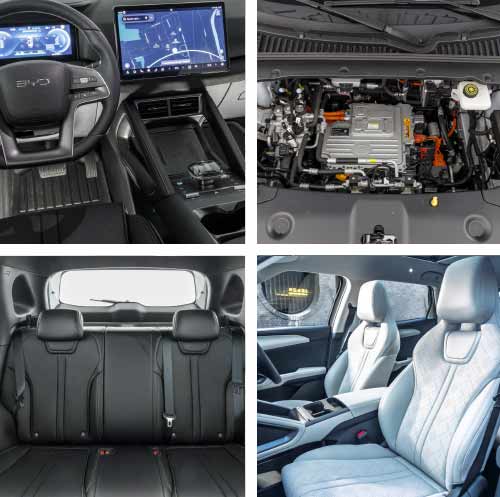 Bons acabamentos e fácil acesso, mas pilares amplos atrás. 