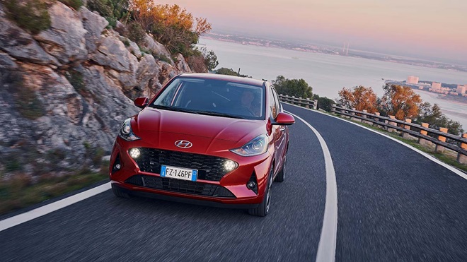 Hyundai i10 na estrada