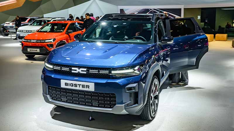 Dacia Bigster no salão automóvel