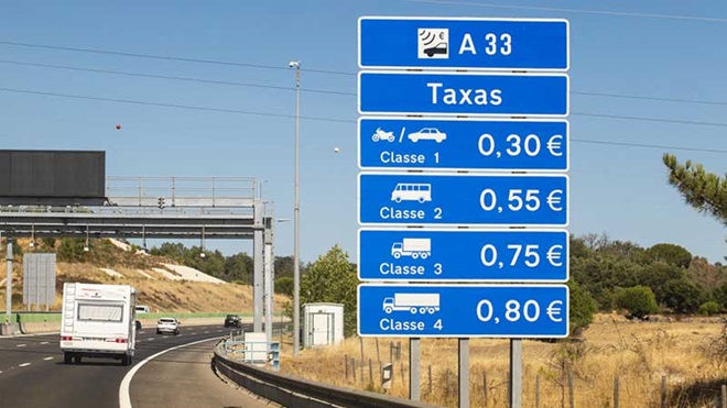 Cobrança de portagens virtuais