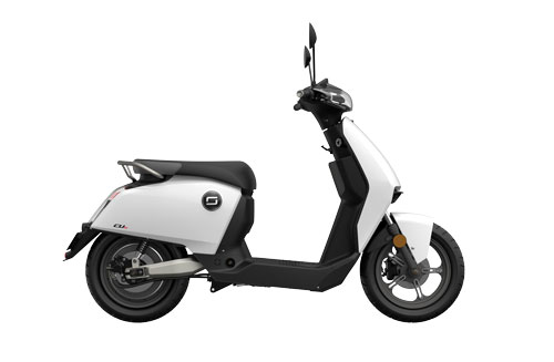 Super Soco CUX com autonomia de 80 quilómetros.
