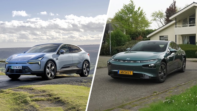 Polestar 4 e Xpeng P7 em confronto