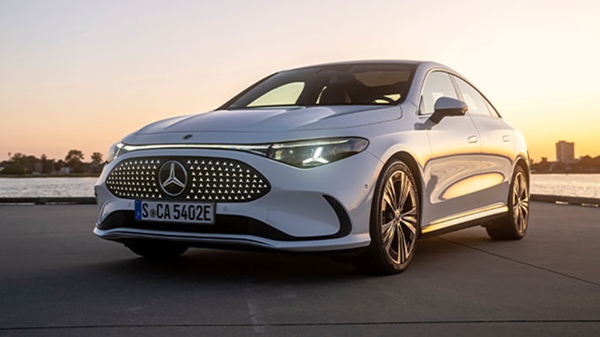 Mercedes-Benz CLA elétrico branco