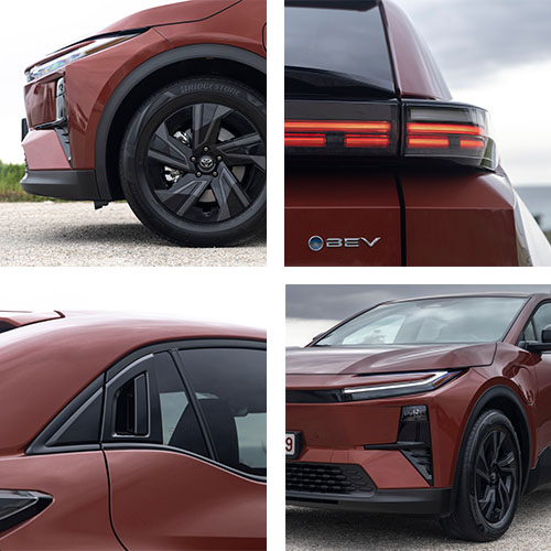 Toyota C-HR+ destaca-se pelo visual futurista e silhueta de SUV coupé.