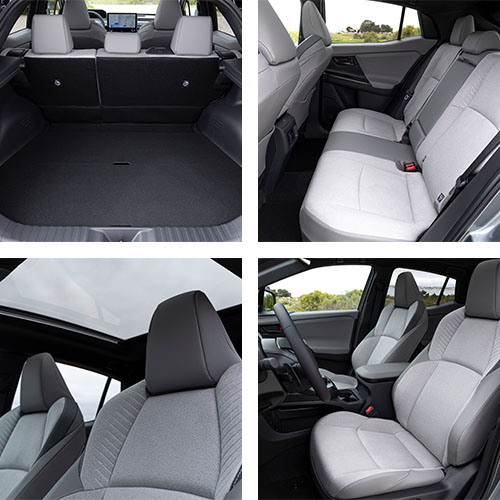 Interior mais focado em conforto e funcionalidade do que em originalidade.