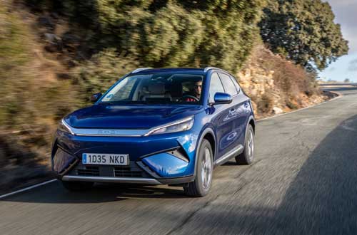 BYD Atto 3 Evo com seis cores à escolha. O preço arranca em 43 990 euros (45 425 euros sem financiamento).