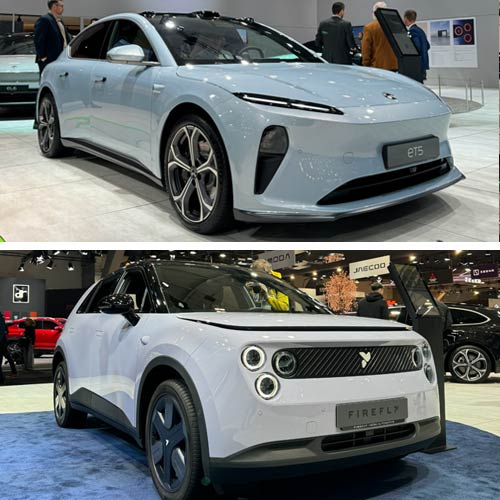 NIO eT5 (59 900 €) e Firefly (30 900 €) prometem qualidade premium e soluções práticas no interior.