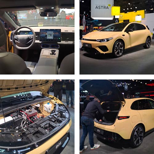 Com ecrã de 14,6 polegadas e rico em sistemas de apoio à condução, o Leapmotor B05 é o principal trunfo da marca.