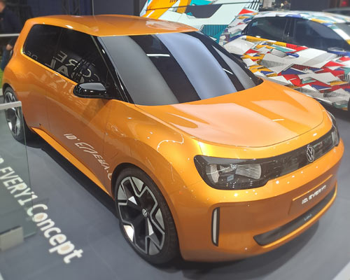 Volkswagen ID. Every1 ou ID. 1, o protótipo anuncia o carro elétrico para todos.