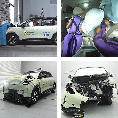 Geely E2 aprovado nos testes mais exigentes de sempre do Euro NCAP.