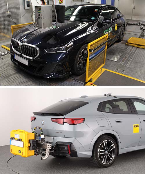 BMW Série 5 e BMW X2: o aumento de consumo de combustível é menos flagrante.