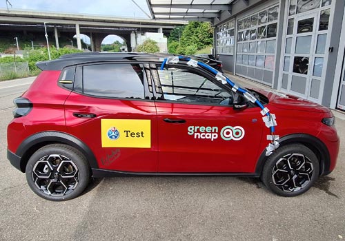Citroën ë-C3 também consegue a nota máxima. Este carro elétrico custa desde 23 300 euros.