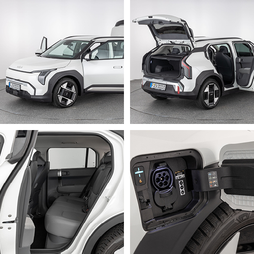 Espaço, conforto e equipamento fazem o Kia EV3 destacar-se da concorrência.