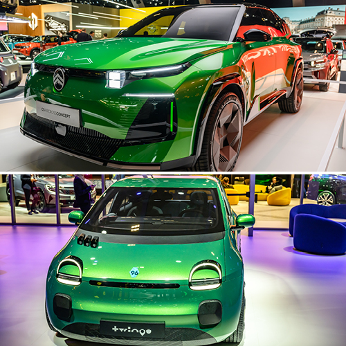 Citroën C5 Aircross e Renault Twingo foram os carros de conceito mais arrojados.
