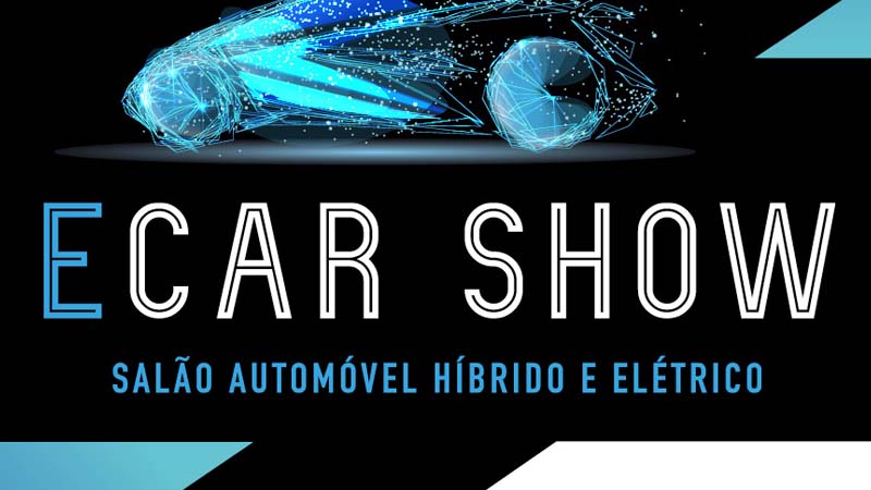 Cartaz do salão automóvel ECAR Show em Lisboa