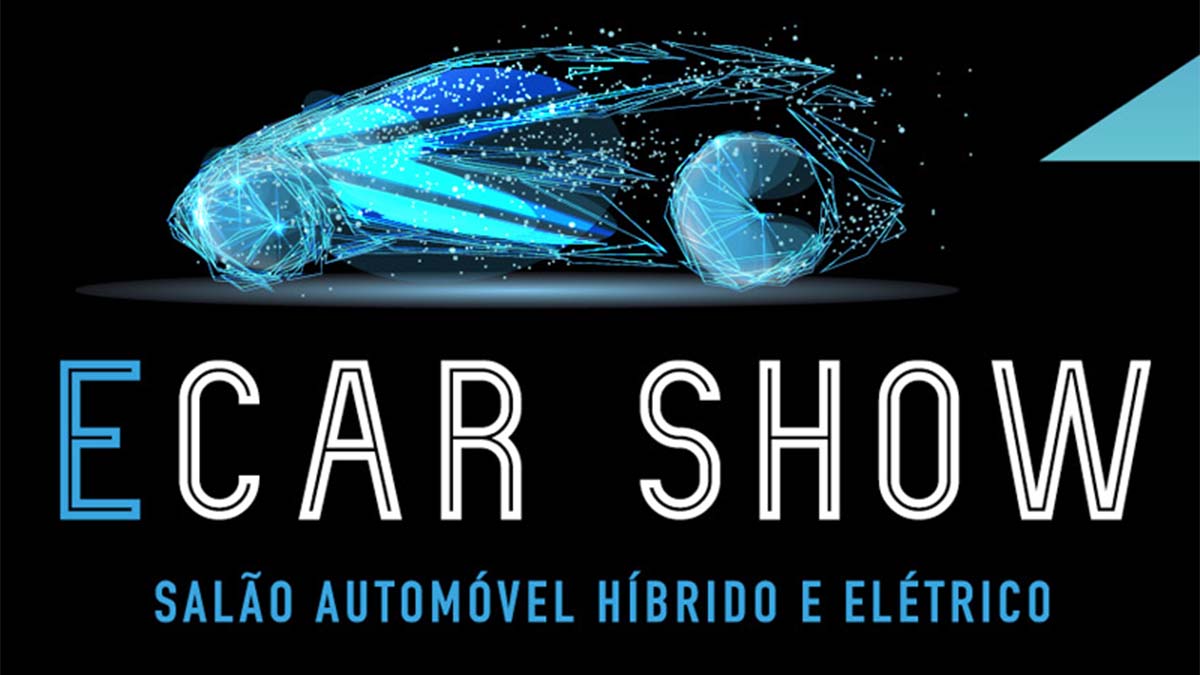 Cartaz do salão automóvel ECAR Show em Lisboa