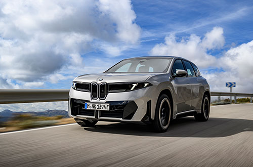 BMW iX3 com o melhor consumo da prova: eficiência e carregamento exemplares.