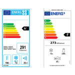 etiqueta energética antiga e etiqueta energética nova do frigorífico