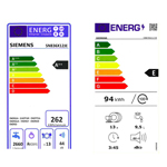 etiqueta energética antiga e etiqueta energética nova da máquina de lavar loiça Siemens