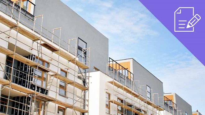 Obras no condomínio