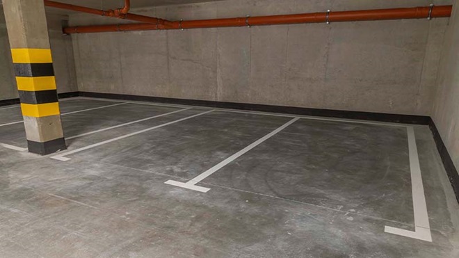 Lugares de garagem em prédio privado