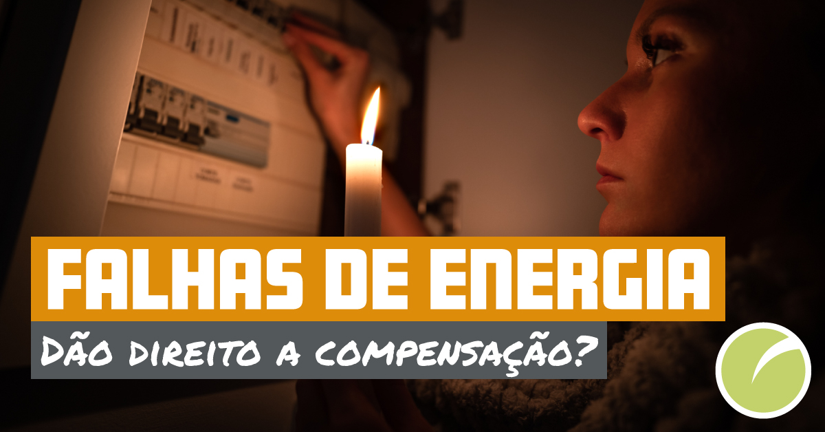 Falhas de energia podem dar direito a compensação