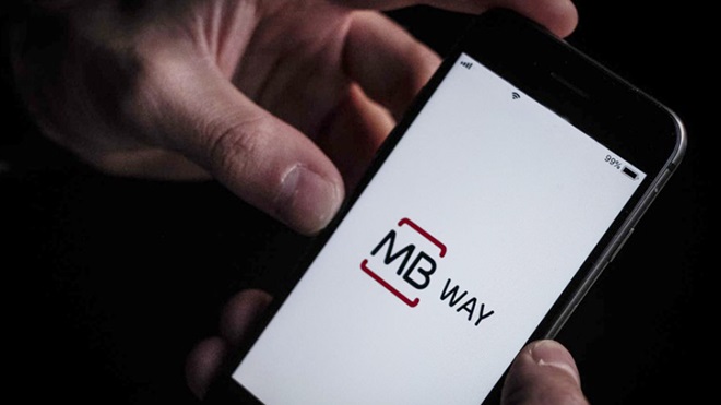 App MB Way em ecrã de smarphone