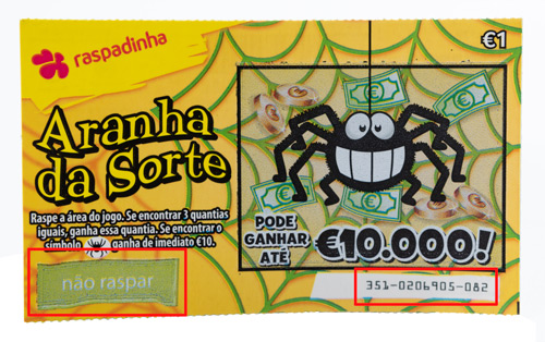 Comprou uma raspadinha danificada? Saiba o que deve fazer Please fill the source and the alt text