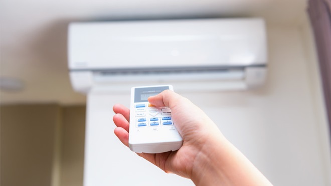 O que significam os símbolos no comando do ar condicionado