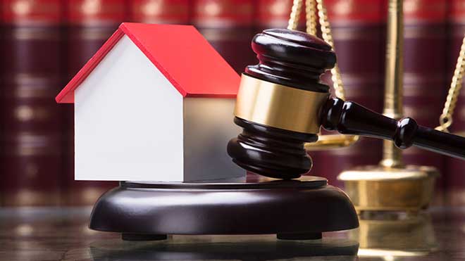 Penhora da casa: martelo do tribunal