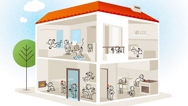 casa segura crianças