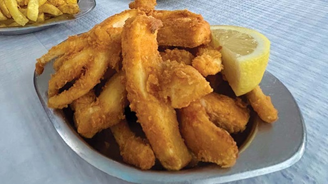 prato de choco frito