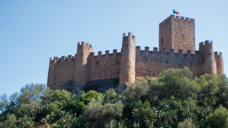 Castelo de Almourol na Rota dos Templários