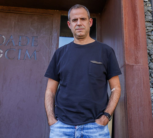 Pedro Ribeiro, 46 anos, enólogo e CEO da Herdade do Rocim, é um explorador de terroirs. 