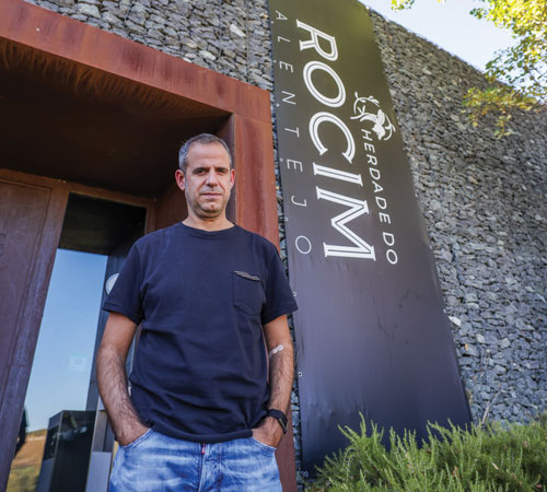 Pedro Ribeiro, 46 anos, enólogo e CEO da Herdade do Rocim, é um explorador de terroirs.