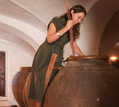 Teresa Caeiro, 30 anos, produtora e rosto principal das Gerações da Talha.