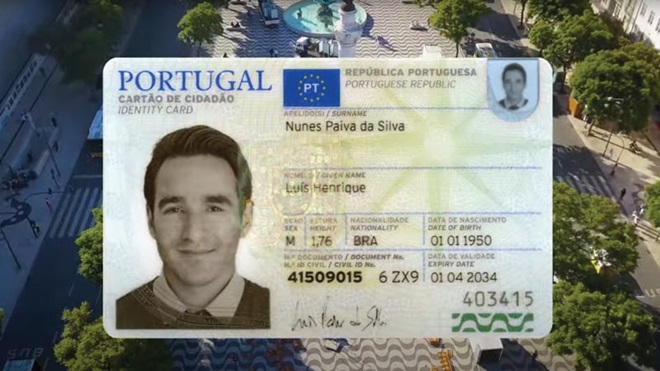 Novo cartão de cidadão