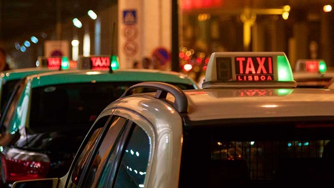 Táxis em Lisboa
