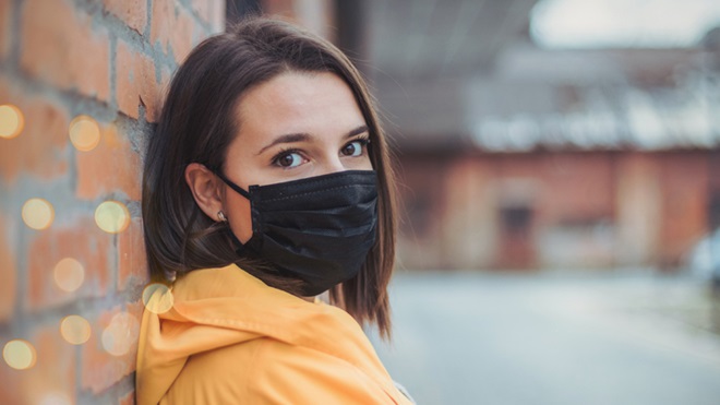 Máscara social para proteção da covid-19