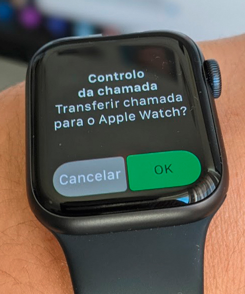 smartwatch com atendedor de chamadas