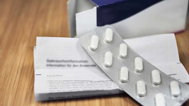 caixa de comprimidos