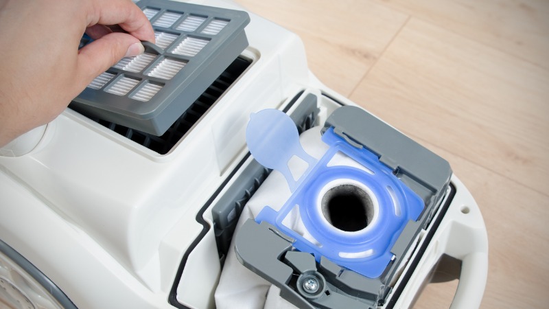 Filtro do aspirador.