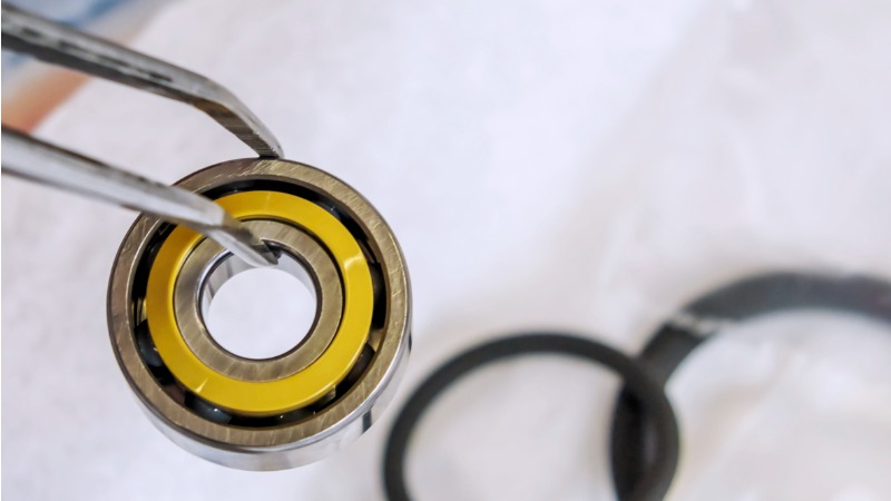 Rolamento da máquina de lavar roupa.