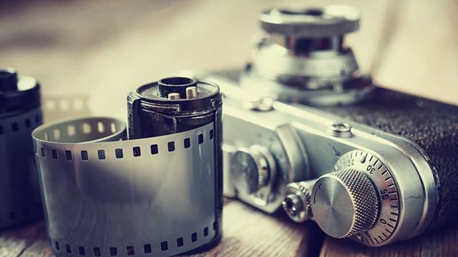 Máquina fotográfica antiga