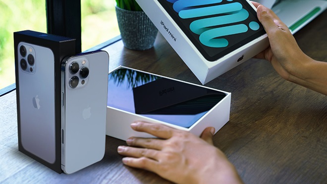 iPad mini e iPhone 13 pro max