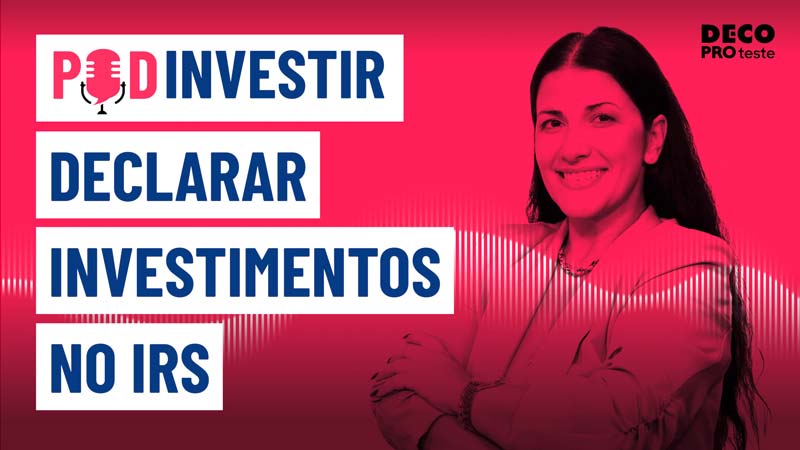 Declarar investimentos no IRS