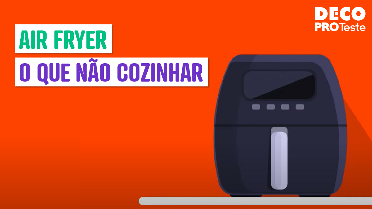 o que não cozinhar na air fryer